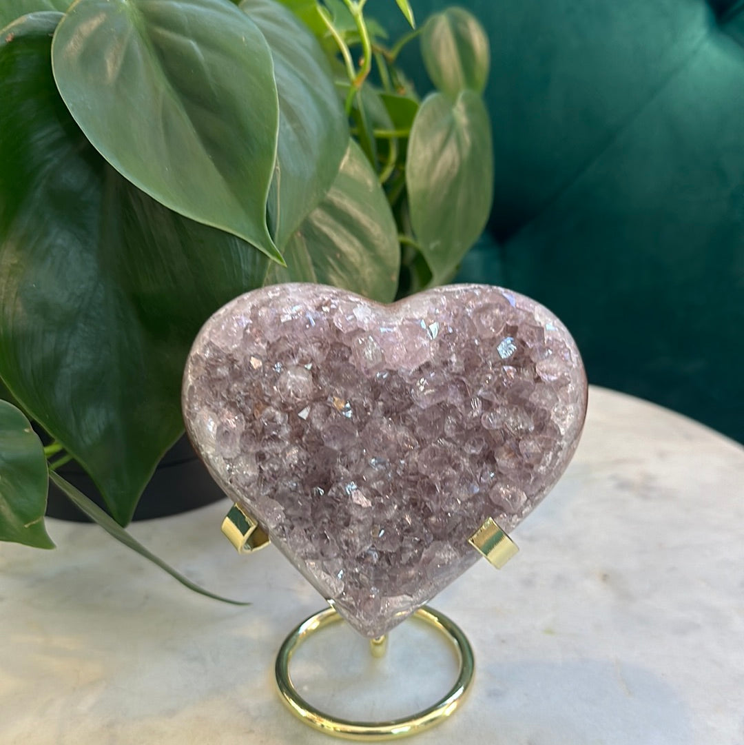 Amethyst Heart