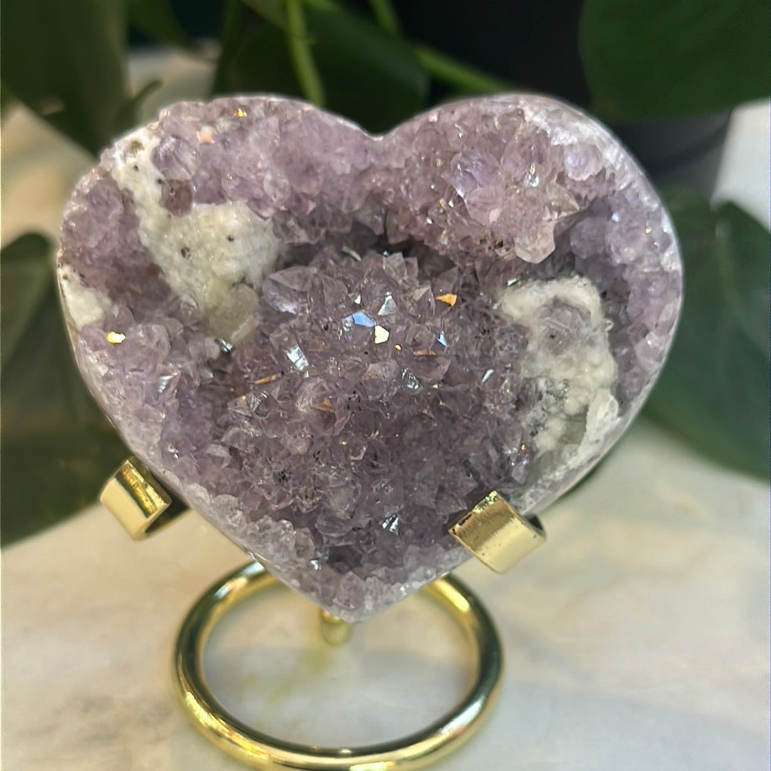 Amethyst Heart