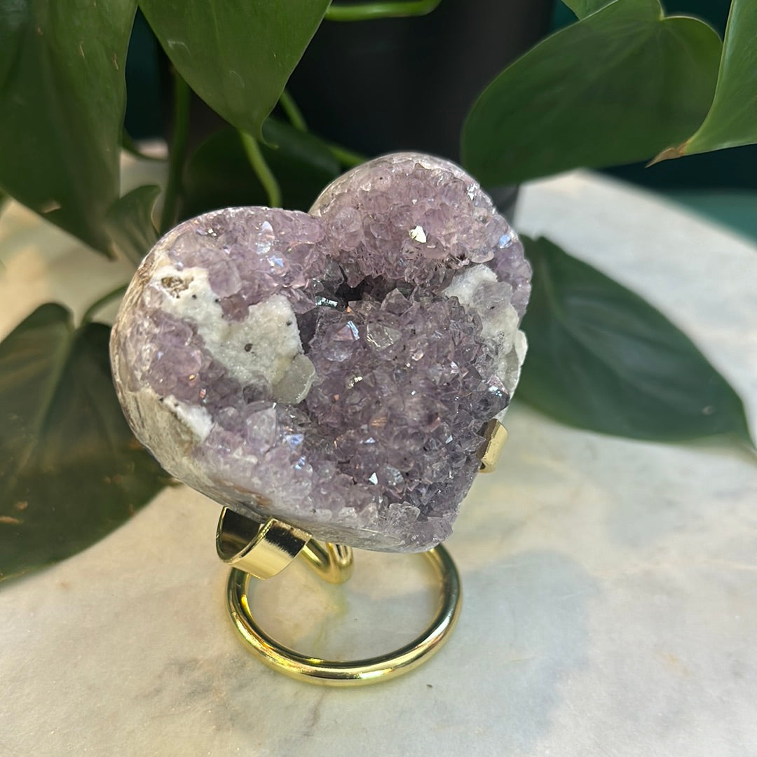 Amethyst Heart