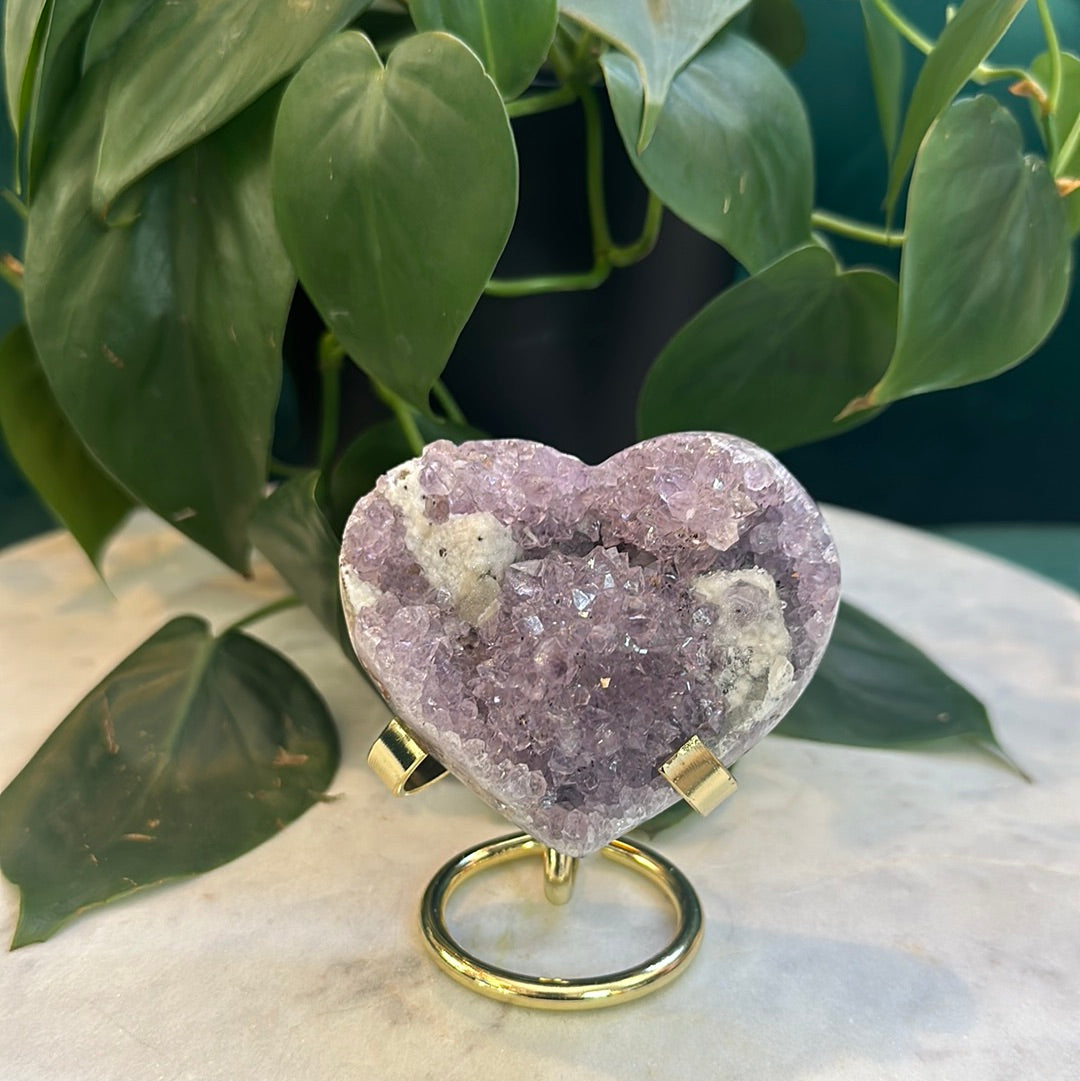 Amethyst Heart