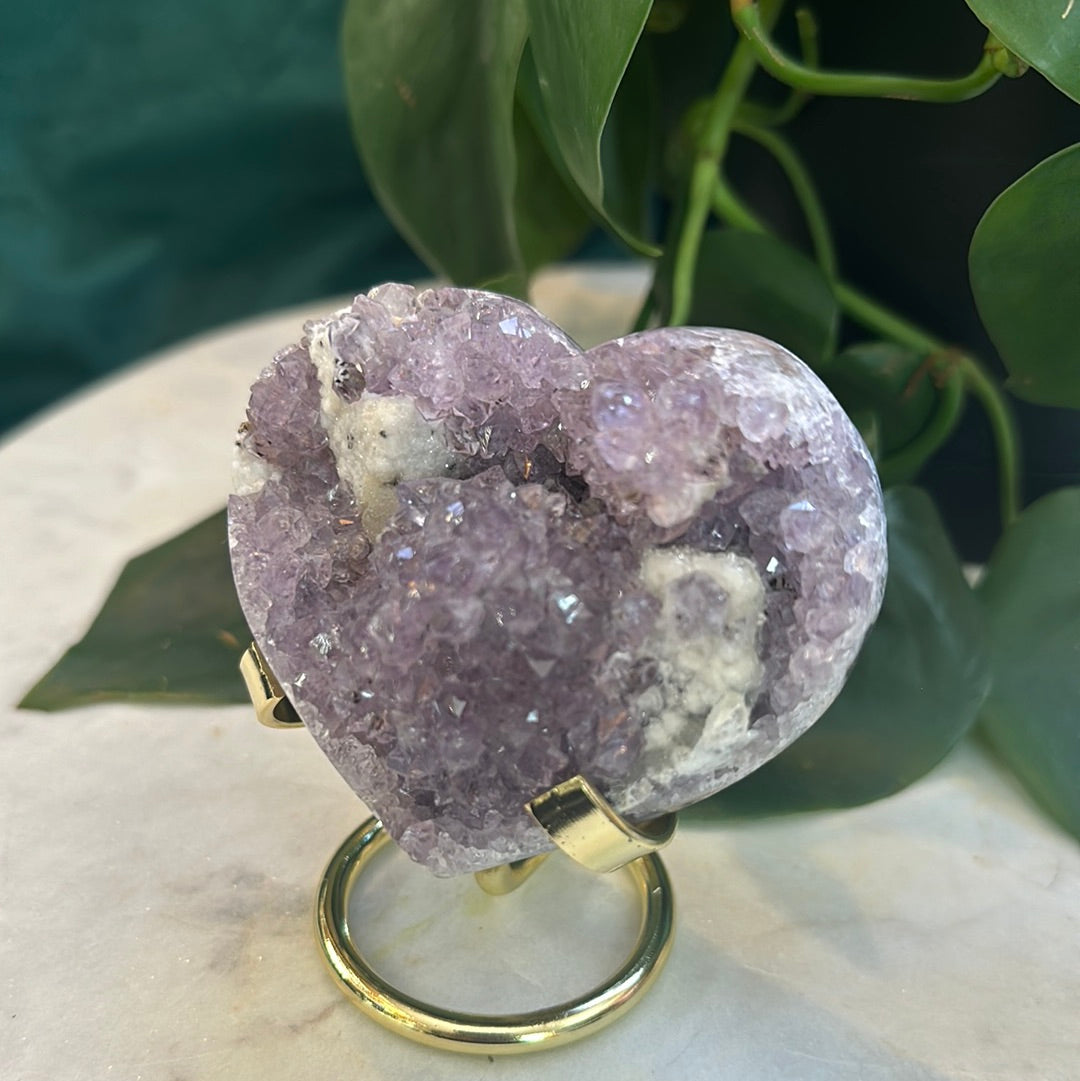 Amethyst Heart