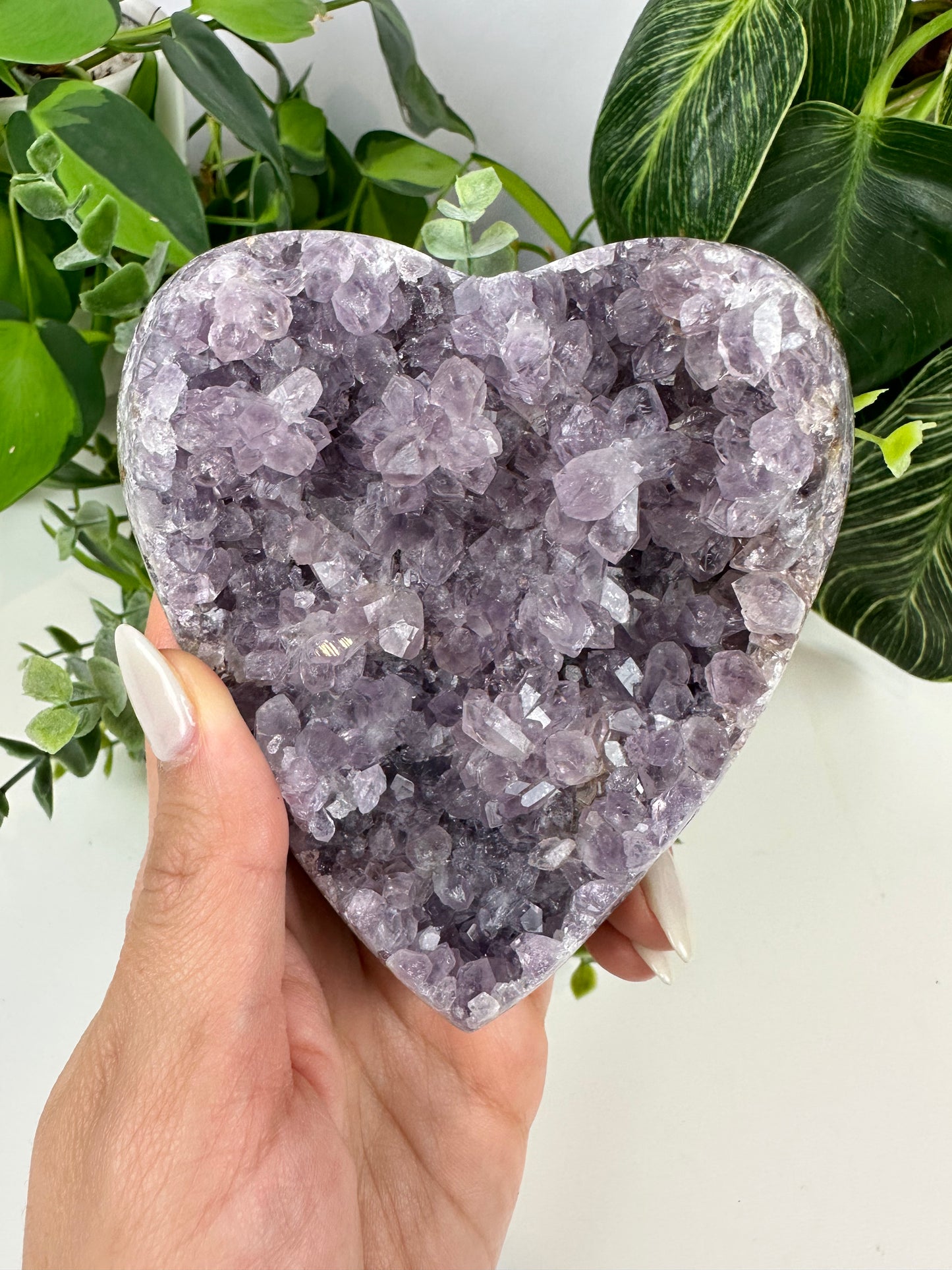 Amethyst Heart